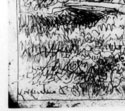 Detail of of Daubigny’s signature