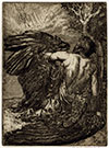 Charles Holroyd, Flight of Icarus. Original etching, 1901-02. 