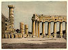 Charles Holroyd, The Parthenon. Original etching, 1910-11.