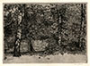 Charles Holroyd, The Edge of the Wood. Original etching, 1915-16. 
