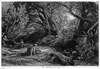 Samuel Palmer etching, The Morning of Life