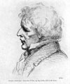Portrait of William Etty | William Gale | Etching | Elizabeth Harvey-Lee