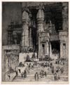 Antony in Egypt | William Walcot | Original etching an aquatint, 1913 | Elizabeth harvey-Lee | E H-L 17