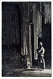 ERNEST STEPHEN LUMSDEN, London 1883 – 1948 Edinburgh. The Acolyte. Original drypoint and etching, 1920.