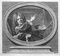 ANTOINE TROUVAIN, Montdidier, Picardy 1656 - 1708. Jean Jouvenet, Peintre in Ordinaire du Roi, Directeur de l’Acdémie Royale. Engraving, 1707. This print is for sale, priced £500