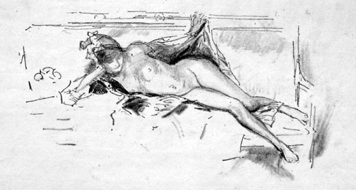 Whistler, Reclining Nude