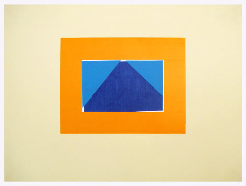 Howard Hodgkin, Indian View C.  This Colour screenprint is sold