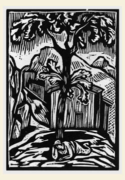 ROGER FRY, Highgate, London 1866 – 1934 London. “Twelve Original Woodcuts by Roger Fry”. This book of twelve woodcuts, published by Leonard & Virginia Wolf at the Hogarth Press.