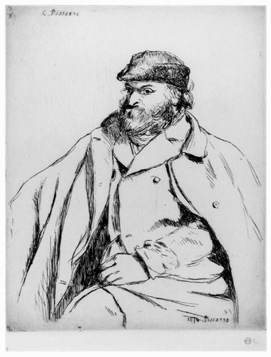 Camille Pissarro, Portrait of Paul Cezanne