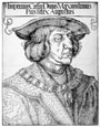 Albrecht Durer, Emperor Maximilian I, 1519