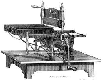 A lithographic Press