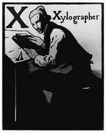 Woodcut - X Xylographer, Nicholson